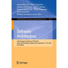 Software Architecture: 14th European Conference, Ecsa 2020 Tracks and Workshops, l'Aquila, Italy, September 14-18, 2020, Proceedings: 1269