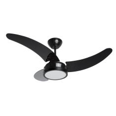 Ventilador Búzios Max Led 110/127v 3p Clm At 130w Preto