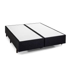Base Box King 193x203x28cm Meditare Preto Preto