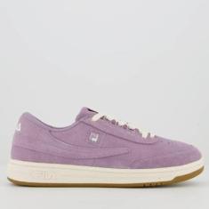 Tênis Fila Tennis 88 Legacy Feminino Roxo e Bege-Feminino