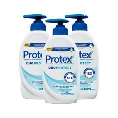 Kit 3 Sabonete Líquido Protex Duo 400ml