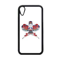 Capa tradicional com padrão de pipa de cultura chinesa para iPhone XR para proteção de telefone Apple