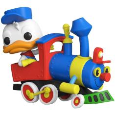 Funko Pop! Disney: Casey Jr. Circus Train Ride - Pato Donald com Engine Vinyl Figure (50947)
