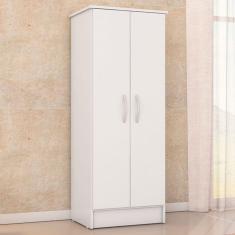 Armário Multiuso Viena 2 Portas Branco - Demóbile