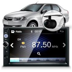 Central Multimídia Mp5 Siena Camera Bluetooth Espelhamento