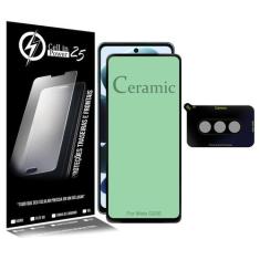 Película Ceramica 9d + Pelicula Camera Compativel Moto G200 5G XT2175 