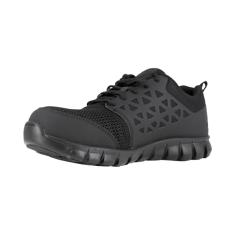 Reebok Tênis masculino Rb409 Sublite Cushion Work Safety Athletic Composite Toe preto, Preto, 6.5 Wide