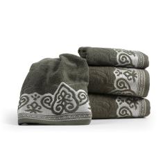 Jogo De Toalha De Banho Marrocos 4 Peças 100% Alg. Garden