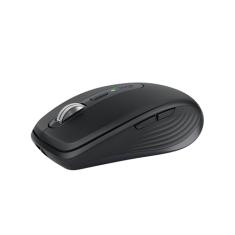 Mouse sem fio Logitech MX Anywhere 3S Compacto, Rolagem rápida, Uso em Qualquer Superfície, Clique Silencioso, Botões programáveis, Recarregável, Conexão Bluetooth - Grafite