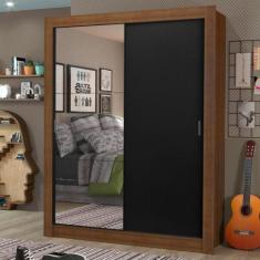 Guarda-roupas Solteiro Dallas Plus 2 Portas de Correr Madesa