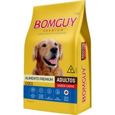 Ração Seca Bomguy Coex Carne para Cães Adultos - 15 Kg