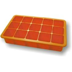 Forma De Gelo Em Silicone 15 Cubos Laranja S6014B-Vm - Milk