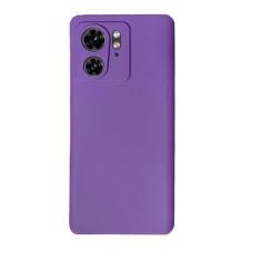 Capinha Capa Case Moto Motorola Edge 40 5G Silicone Aveludada Proteção