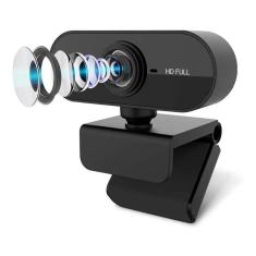 Webcam 1080P Hd Usb Foco Automático Com Microfone