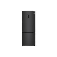 Geladeira Smart LG Frost Free Inverter 451L Inverse Cor Black Inox (GC