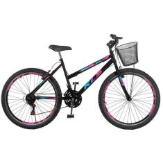 Bicicleta Aro 26 Kls Sport Gold  V-Brake Mtb 21V Feminina-Feminino