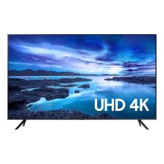Smart TV Samsung UHD Processador Crystal 4K 50AU7700 Tela Sem Limites Visual Livre de Cabos 50" 50"