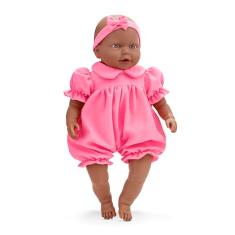 Boneca New Bebê Mania - Xixi Roma Jensen Negra