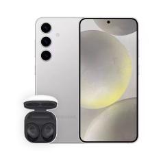 Smartphone Samsung Galaxy S24 5G Cinza 256GB, Tela 6.2", 8GB RAM, Inteligência Artificial, IP68, Exynos 2400 + Fone de Ouvido Galaxy Buds FE - Grafite