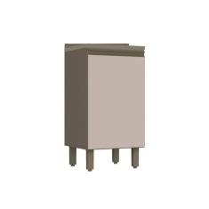 Balcão De Cozinha Connect 1 Porta C/tampo Duna/cristal - Henn