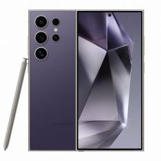 Celular Samsung Galaxy S24 Ultra, 256GB, 12GB de RAM, Tela de 6.8&quot;, Galaxy AI - Titânio Violeta