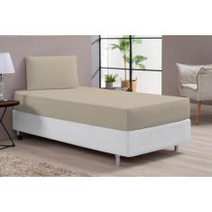 Lençol 400 Fios Solteiro 100% Poliéster Ponto Palito 2 Peças  - BruceB