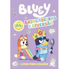 Livro - Bluey Livro para Colorir - Brincadeiras e Diversão