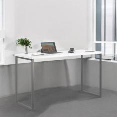 Mesa Home Office Escrivaninha Industriale 1,00 Branco