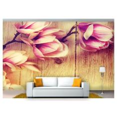 Papel De Parede Flores Floral Flor Natural 3D Nfl156 - Você Decora