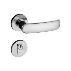 Fechadura Madrid Cromado Premium Externa