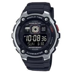 Relógio Casio Masculino Digital Hora Mundial Ae-2000W-1Bvdf