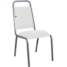 Cadeira Empilhável Para Hotelaria Linha Hotel Fremon Branco