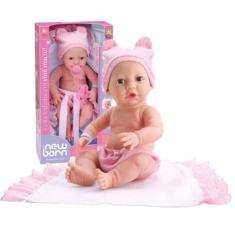 Boneca Bebe Diver New Born Acabou De Nascer Acessórios