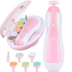 Cortador Infantil Elétrico Unhas Estilo Cor Verde E 6 Refis