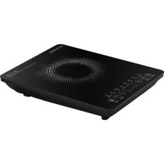 Cooktop de Indução Elétrico Agratto Cooktop de Indução Agratto Portátil 1 Boca Vitrocerâmico Digital Touch Preto 220V