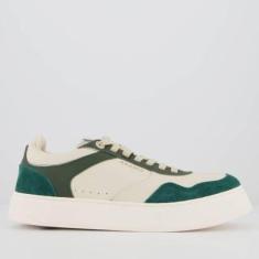 Tênis Aramis Legacy Crook Branco e Verde-Masculino