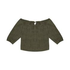 Blusa Feminina Ciganinha Rovitex Verde-Feminino