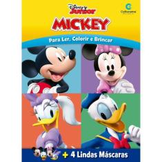Livro - Mascaras Divertidas Mickey