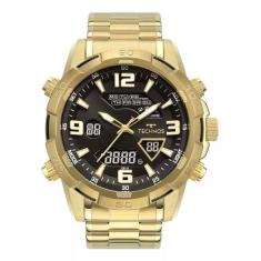 Relógio Technos Masculino Ts Digitech Dourado W23305AB/1P
