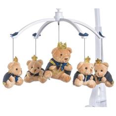 Móbile para berço musical e giratório Príncipe Marinho - Sleepbaby Mób