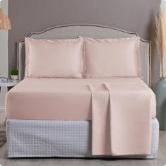 Lençol King Avulso Algodão Egípcio 1000 Fios - Elástico Toda a Volta -