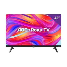 Smart TV 42 AOC Full HD DLED 42S5045-78G Preto