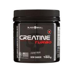 Creatina Black Skull em Pó 150g sem Sabor, Sem Sabor, 150g