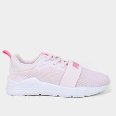 Tênis Juvenil Puma Wired Run PS BDP-Unissex