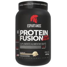 Whey Protein Fusion Isolate 1,8kg - Espartanos Nutrition,  Baunilha