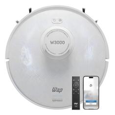 Aspirador Robô WAP W3000 com Sensor Anticolisão e Mapeamento LSD e SLA
