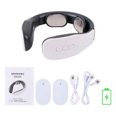 Import Massageador de Pescoço Elétrico Portátil - Alívio da dor e estresse - Massagem de pescoço com técnica de rolar e amassar