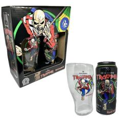 Cerveja Trooper Iron Maiden Ipa 473ml + Copo 600ml - Sabor Especial - 
