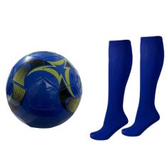 Kit Futebol Infantil Meião + Bola de Futebol Pequenos Jogadores