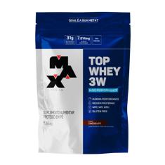 Top Whey 3W Mais Performance  Refil (1800g) Max Titanium